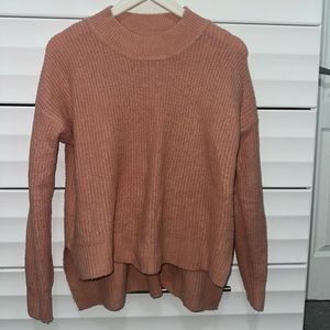 Pink powder sweater by fashion nova size S